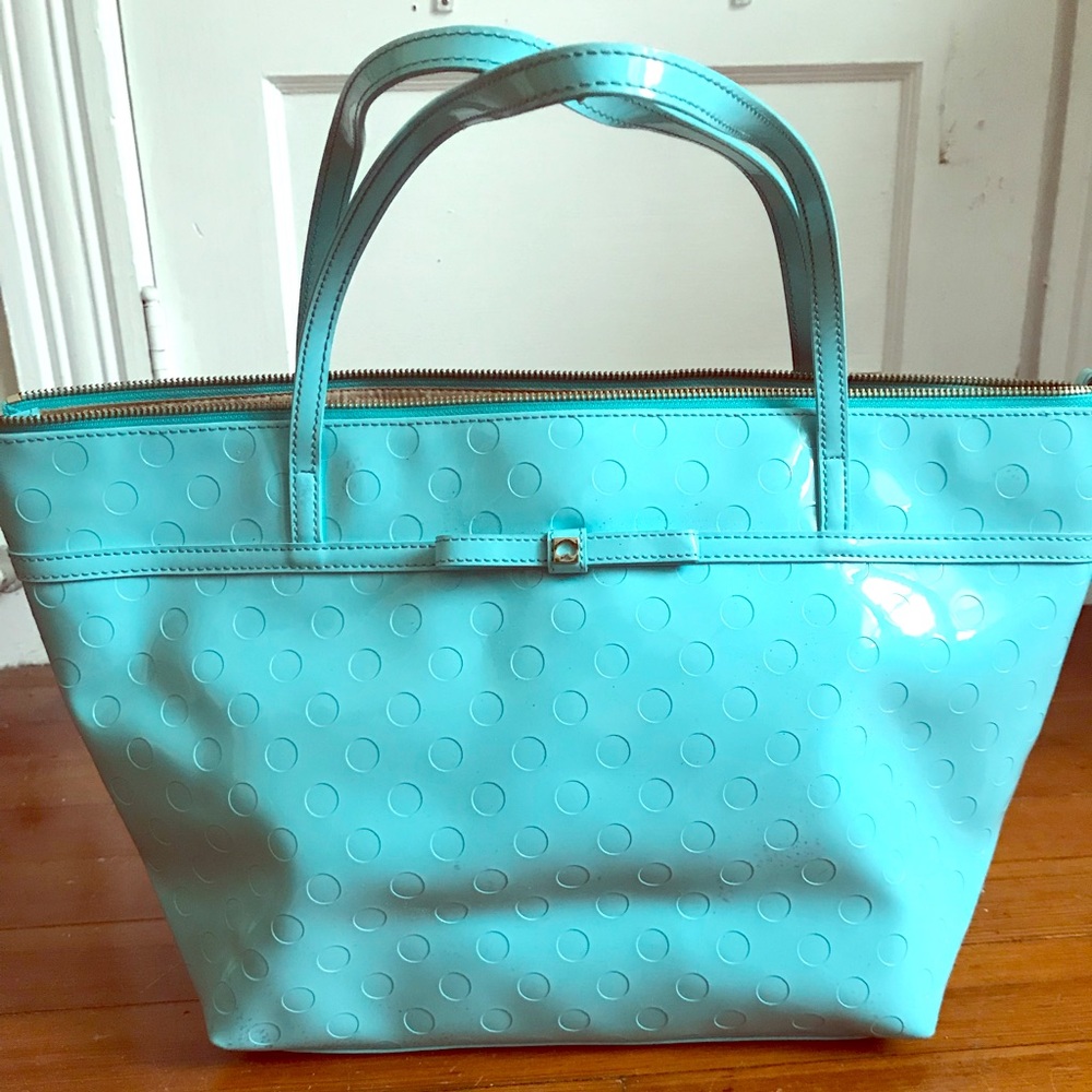 Bright Blue Kate Spade purse